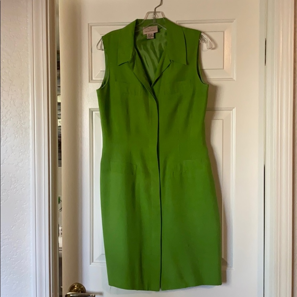 Sleeveless silk dress